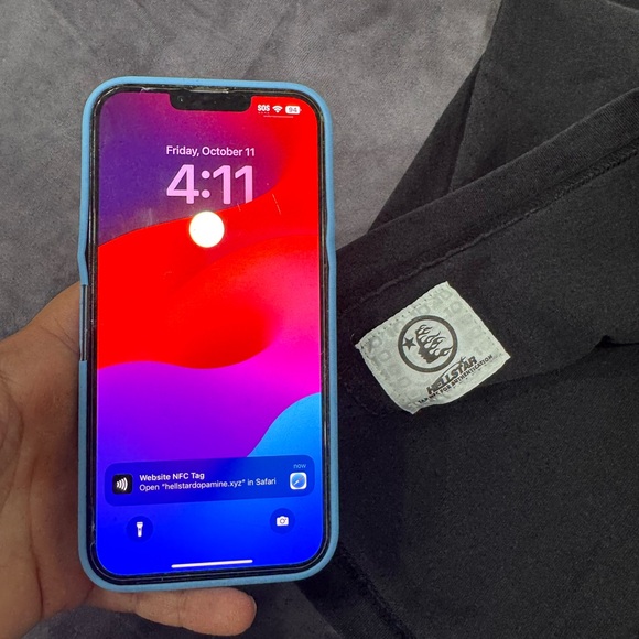 Authentic Hellstar T Shirt with NFC tag and chip - Picture 13 of 13